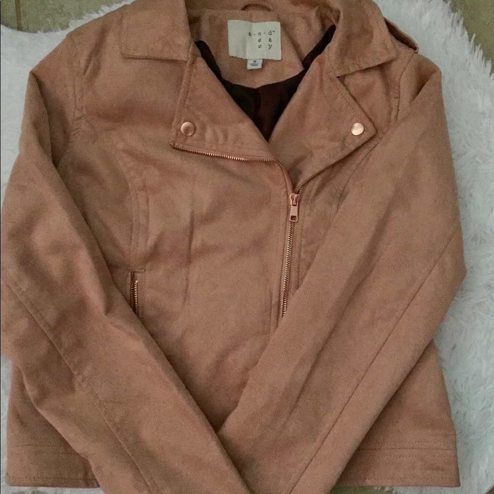 Pink Moto Jacket